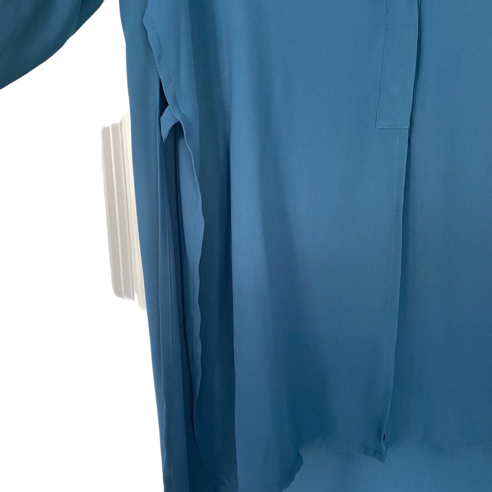 Marciano Teal Classic Tunic Shirt - Size M - Picture 7 of 8